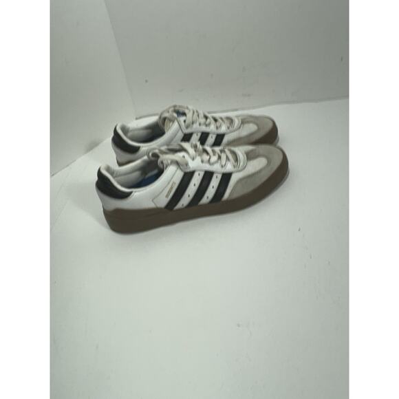Adidas Busenitz Vulc Samba Edition BB8449 White Shoes Shoe Men’s‎ Sz 6.5 RARE main image 4
